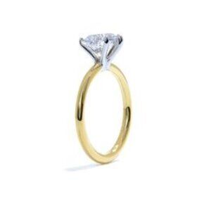 Certified 1.75 Heart Shaped Lab Grown Diamond Engagement Ring